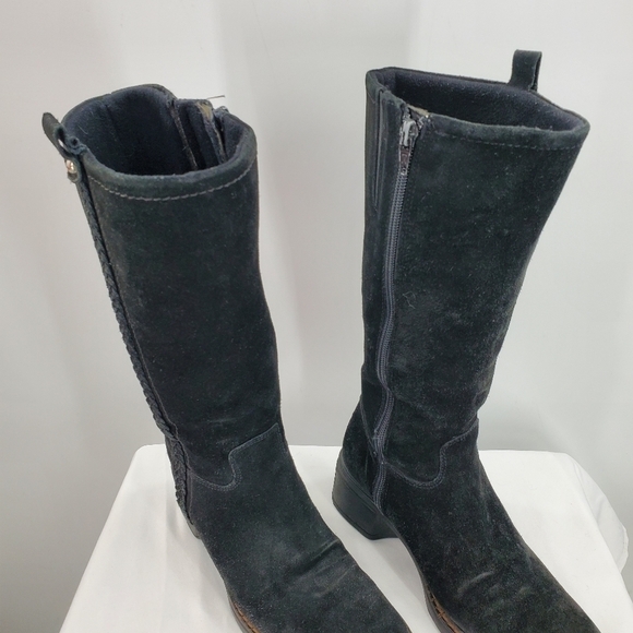 Aquatalia black suede riding boots 7.5 - Picture 16 of 16
